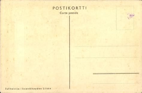 Ansichtskarte Postkarte Finnische Armee Ratsuväki akpool de