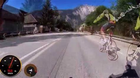 Road Bike Descent Alpe D Huez Youtube