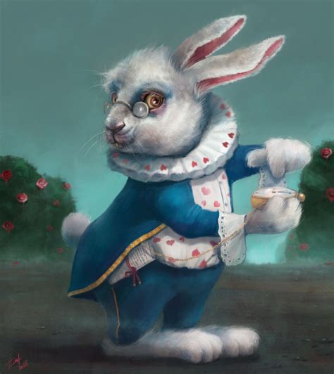 White Rabbit Kate Danilova Alice In Wonderland Rabbit Alice In