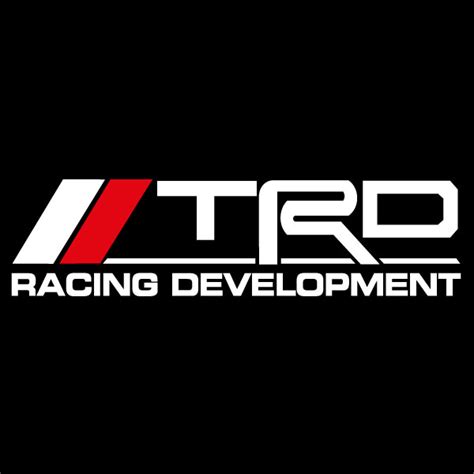 Car Sticker Trd Racing Development