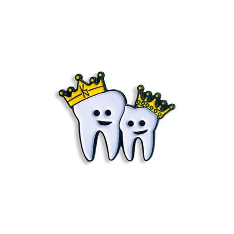 Dental Crown Pin Dental Student Dental Hygienist Dental Etsy