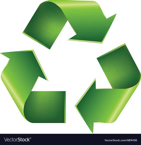 Recycling Symbol Immer Gesund