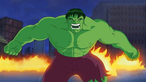 The Incredible Hulk On Hulk Animated Series Style By Supremospidey On