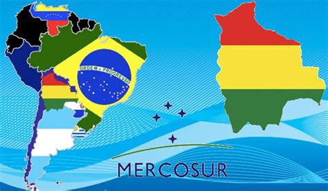 Mercado común del sur (i̇spanyolca) veya mercado comum do sul (portekizce), güney amerika'da üye ülkeler arasında mal. Bolivia dará paso definitivo para ingreso a Mercosur ...