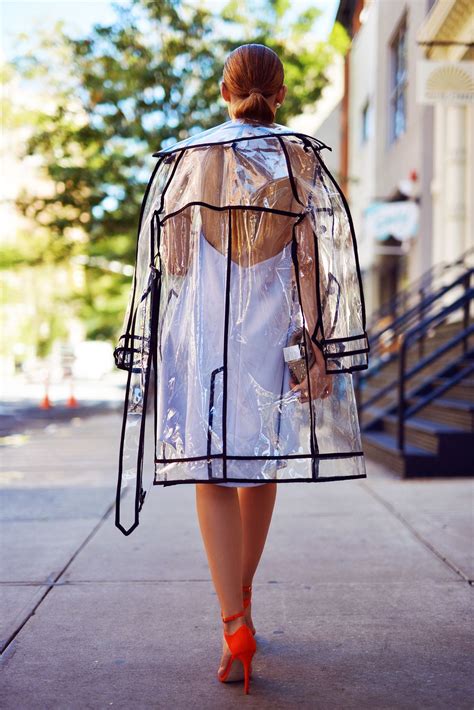 Transparent Coats That Will Make You Wish It Would Rain Fashion Transparent Fashion