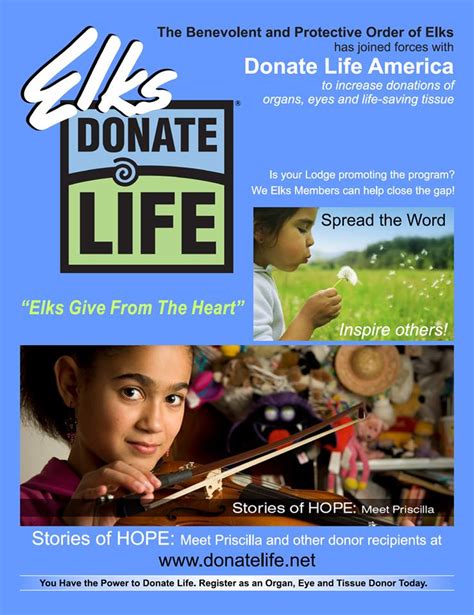 Elks Donate Life Hp Elks Lodge 1155