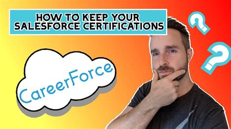Salesforce Certification Maintenance How To Link Your Certs To