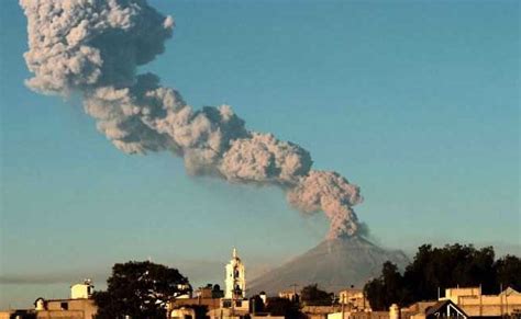 Mexico Raises Alert Level As Popocatepetl Volcano Spews Ash Lava