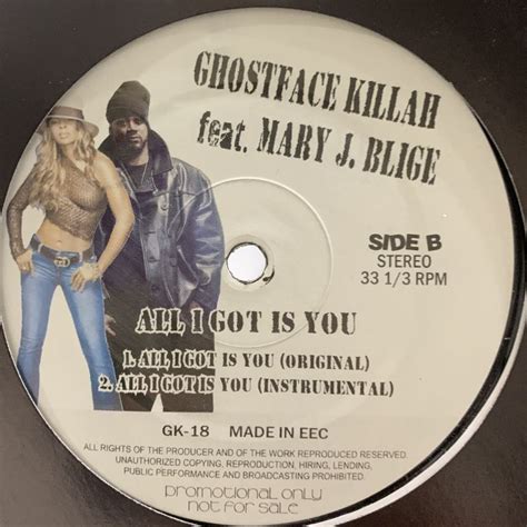 Ghostface Killah Feat Mary J Blige All That I Got Is You Remix