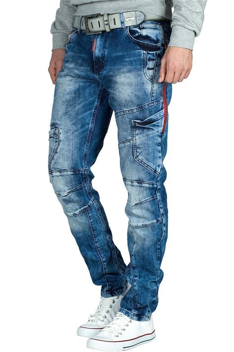 Cipo And Baxx Herren Jeans Hose Freizeithose Stright Regular Slim Fit