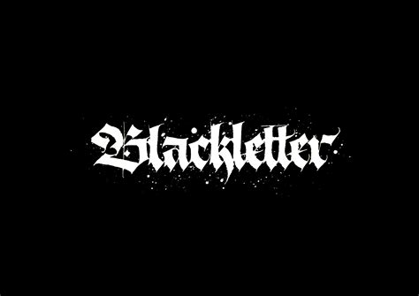 Blackletter Calligraphy Collection On Behance