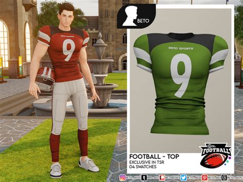 The Sims Resource Football Top
