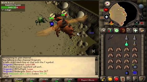 The kalphite queen is located at the end of the kalphite lair. Old School RS (OSRS / 2007Scape ) Solo Kalphite Queen Guide 2015. - YouTube