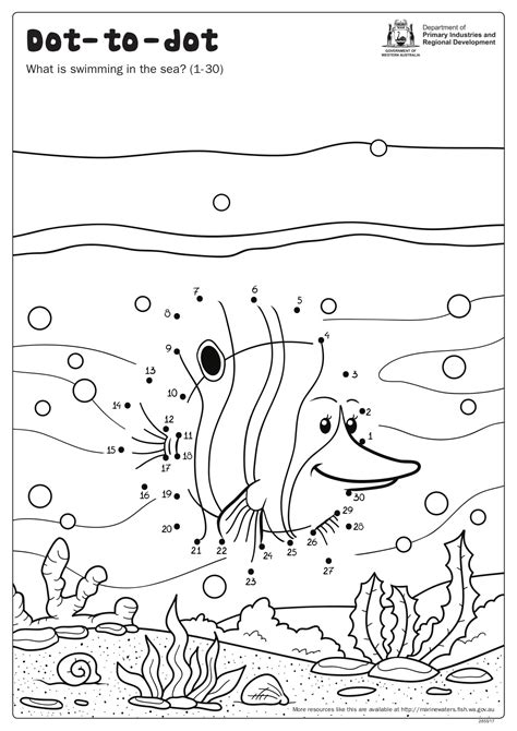 Tremendous dot to hard connect the dots for adults best coloring pages kids mazes pokemonable. Fishy Fun Sheet: Coral Fish - Dot-to-Dot • Department of ...