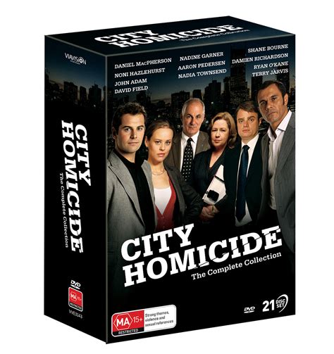 City Homicide The Complete Series Via Vision Entertainment