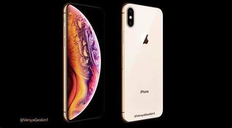 Apple Iphone Xs New Leaked Image Shows Off Gold Colour Option