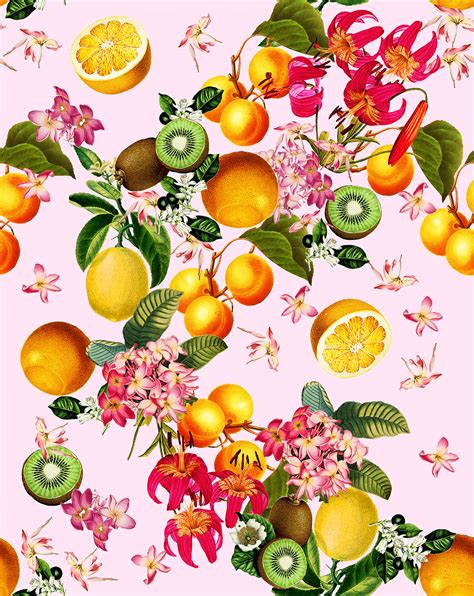 Botanic Fruit Pattern On Behance