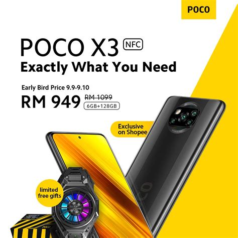 Bandingkan dan dapatkan harga terbaik xiaomi poco x3 nfc sebelum belanja online. Poco X3 telefon gaming yang lebih menarik dari Poco F2 Pro ...