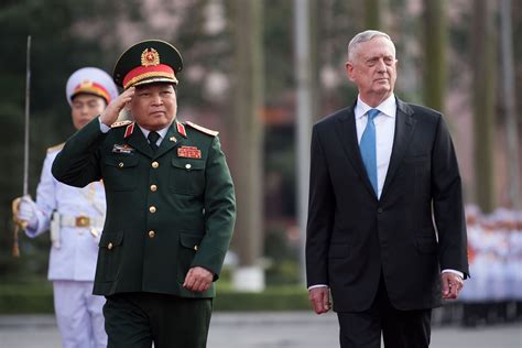 Defense Secretary Mattis Calls Us Vietnam Like Minded Partners Us