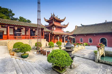 Fuzhou Fujian China At The White Pagoda Stock Photo Image Of
