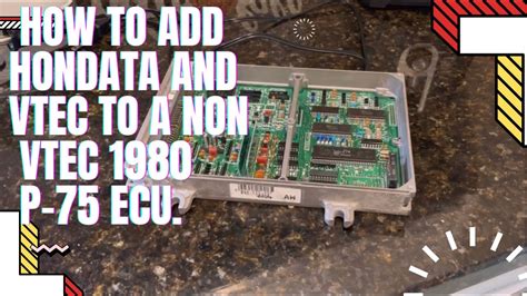 How To Add Hondata S P Ecu Add Vtec P Ecu Integra B C