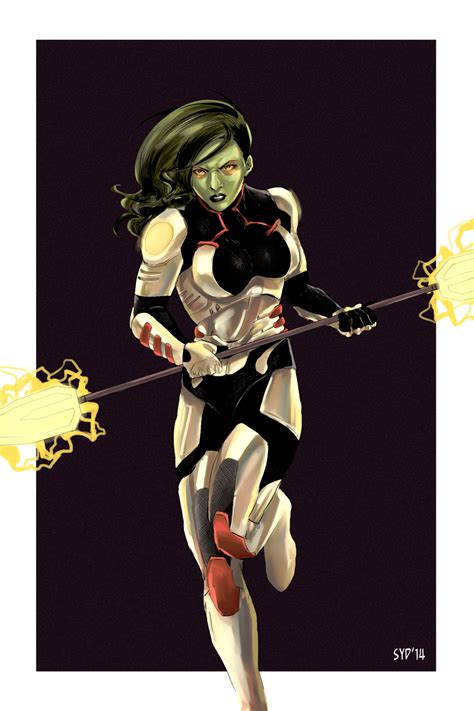 Gamora By Christasyd On Deviantart Gamora Gamora Marvel Marvel
