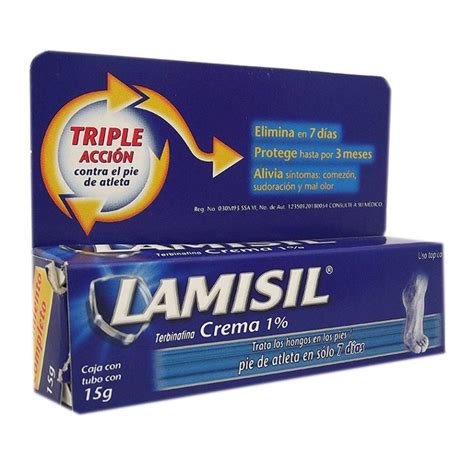 Antimicótico Lamisil Crema 1 Tubo Con 15 G Walmart