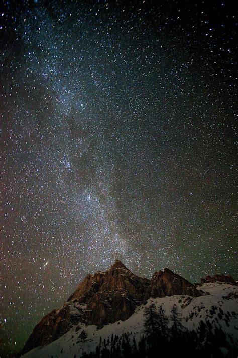 Milky Way Over The Dolomites Photograph By Matteo Colombo Fine Art