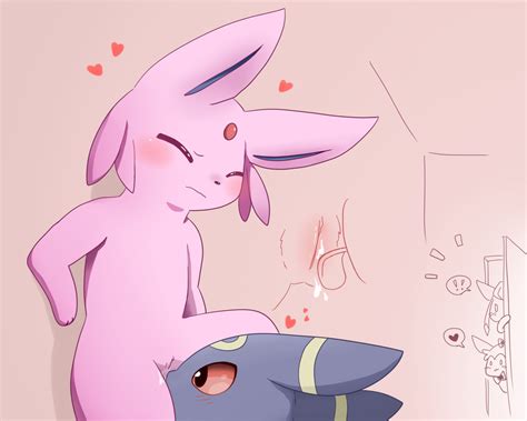Rule 34 Blush Bow Closed Eyes Eeveelution Espeon Glaceon Heart