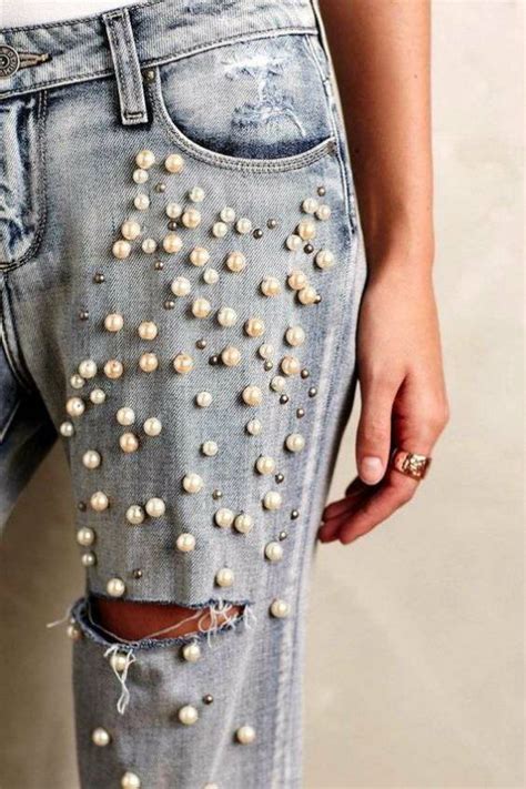 Jeans con perlas la nueva tendencia de este año Modalia es