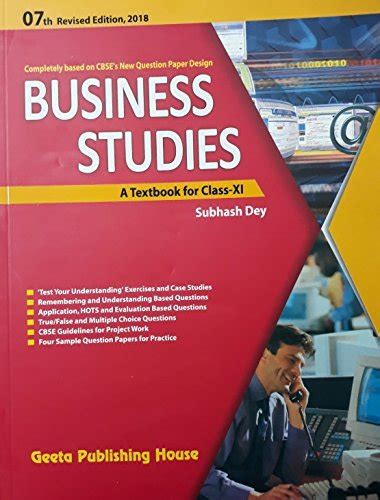 Business Studies A Textbook For Class Xi By Subhash Dey Goodreads