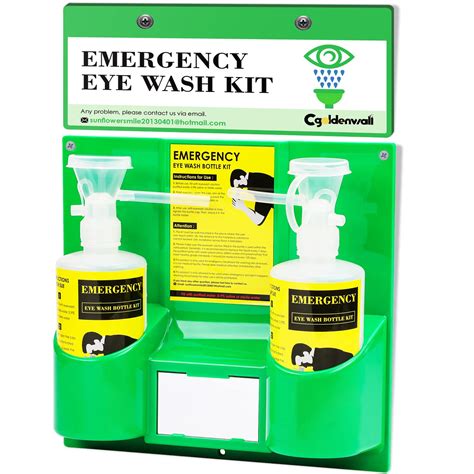 Buy Cgoldenwall Eye Wash Station Portable Eye Wash Kit For Emergency