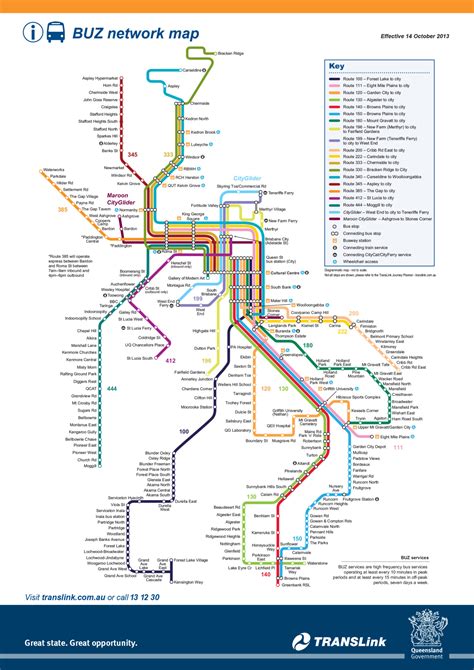 Transit Maps Official Map “buz” Frequent Service Bus Network