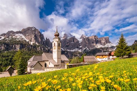 Photo Church Alps Italy South Tyrol Dolomites Nature Mountain