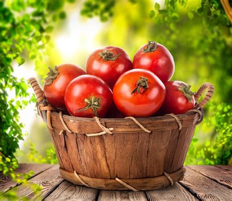 Basket Tomatoes Images Free Download On Freepik