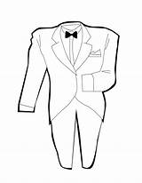 Coloring Pages Tuxedo Printable Suits Template Kids Mens Overalls Clothing Coloringpages101 sketch template