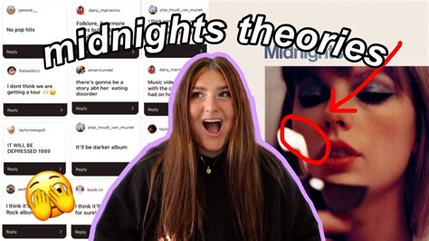 Taylor Swift Midnights Theories Youtube