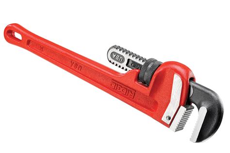 Ridgid 31020 Model 14 Heavy Duty Straight Pipe Wrench 14 Inch Plumbing