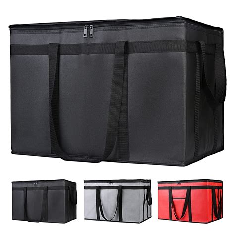 Insulated Food Delivery Bag Xxx Large Insulated Reusable Grocery Coolerhot Bags Tote Bag For