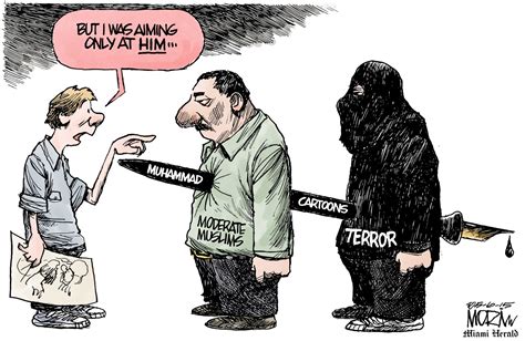 Editorial Cartoon Drawing Mohammed The Boston Globe