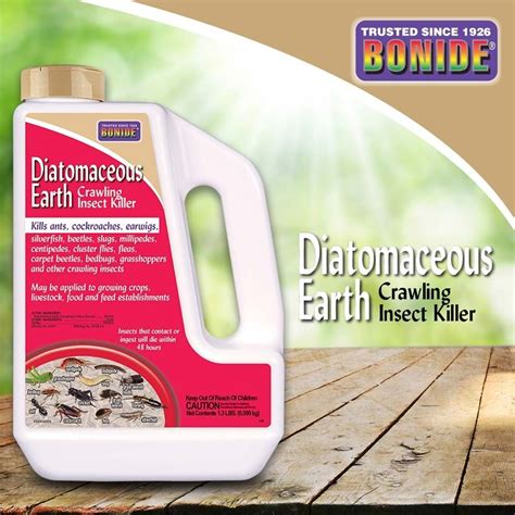 Classical Style Bonide Diatomaceous Earth Dust 13 Lbs From Lawn