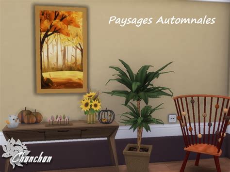Sims Artists Autumn Landscapes • Sims 4 Downloads