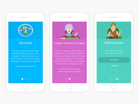Welcome Screens For Ios App By Shelly Rolandson On Dribbble