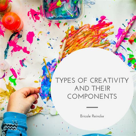 Types Of Creativity And Their Components Bricole Reincke Creative Site