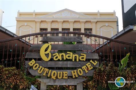 Banana boutique hotel penang features a free car park, a garden and a restaurant, and lies 5 minutes' drive from chulia street. Banana Boutique Hotel, Chulia Street
