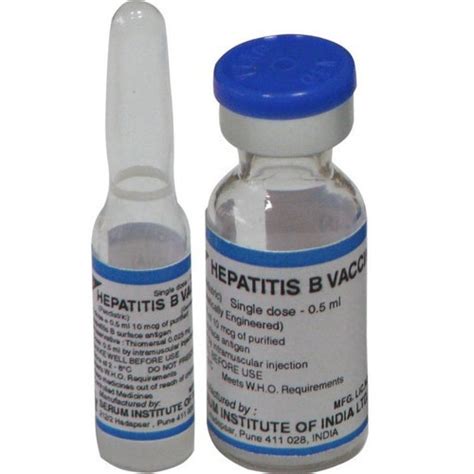 The vaccine is given as an injection into the deltoid muscle of. Hepatitis B Vaccine Injection, For Hospital, Rs 100 /pack ...