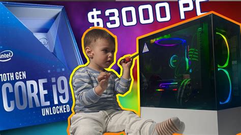 The Fastest Gaming Pc 2020 Core I9 10900k Build Youtube