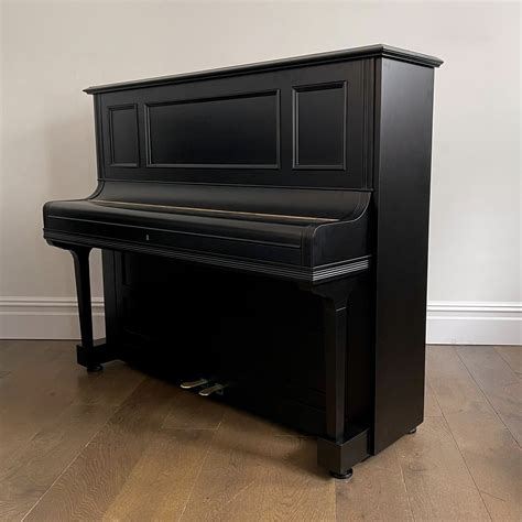 Bechstein Restored Painted Upright Piano Pitch Black