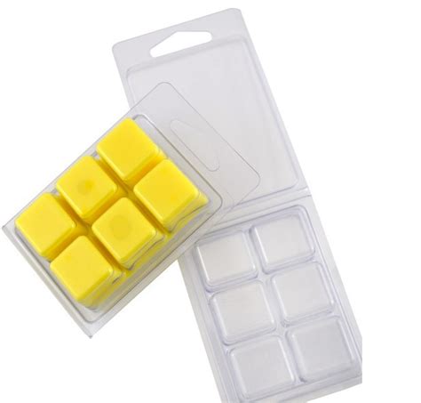 China Plastic 6 Cavity Wax Melts Clamshell Manufacturers Suppliers Factory Customized