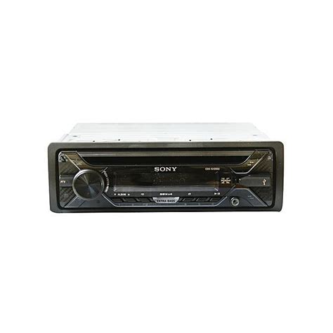 Sony Sony Cdx G1200u Car Radio Stereo Cd Player With Usb Fm Black